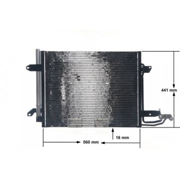 MAHLE - AC 325 000S - Klima Kondansatörü