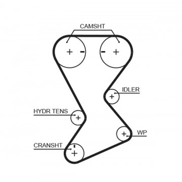 GATES T246 - Triger Kayışı