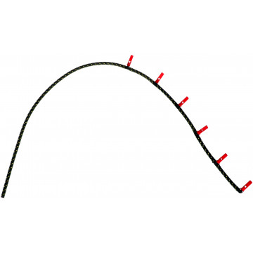 GATES MFL1260 - Yakıt Hortumu