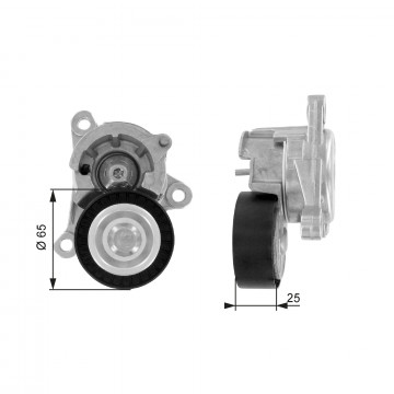 GATES T38320 - Gergi Kasnağı, V-Kayışı