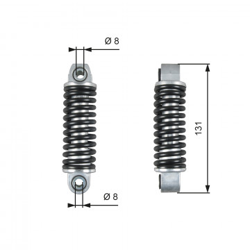 GATES T39151 - Titreşim Sönümleyici, V-Kayışı