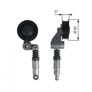 GATES T39236 - Gergi Kasnağı, V-Kayışı