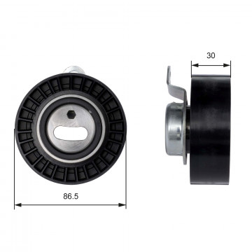 GATES T41008 - Gergi Kasnağı, Triger Kayışı