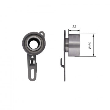 GATES T41150 - Gergi Kasnağı, Triger Kayışı