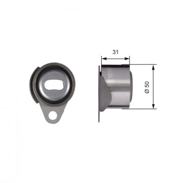 GATES T41157 - Gergi Kasnağı, Triger Kayışı
