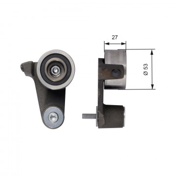 GATES T41165 - Gergi Kasnağı, Triger Kayışı