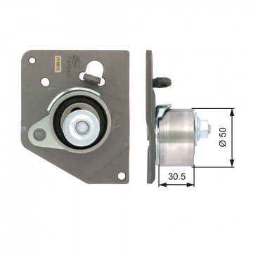GATES T41240 - Gergi Kasnağı, Triger Kayışı