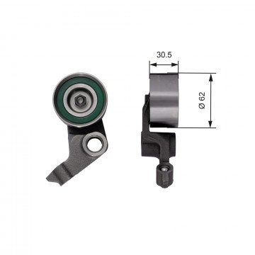 GATES T41280 - Gergi Kasnağı, Triger Kayışı
