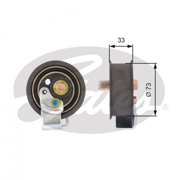 GATES T43123 - Gergi Kasnağı, Triger Kayışı