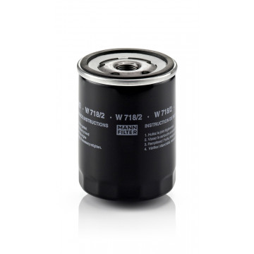 Mann-Filtre W 718/2 - Yağ Filtresi