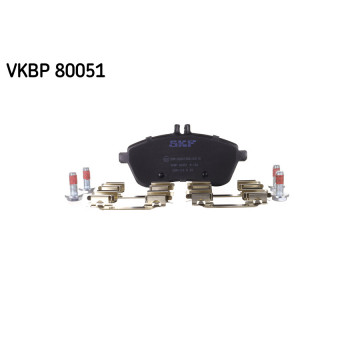 SKF VKBP 80051 - Fren Balatası Seti -  Disk Fren
