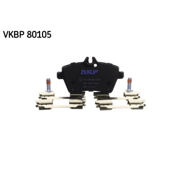 SKF VKBP 80105 - Fren Balatası Seti -  Disk Fren