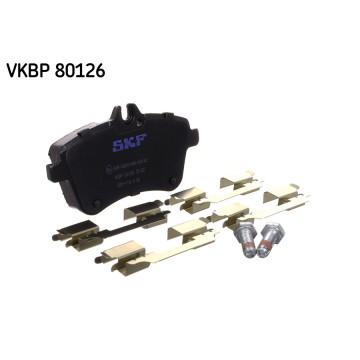 SKF VKBP 80126 - Fren Balatası Seti -  Disk Fren