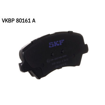 SKF VKBP 80161 A - Fren Balatası Seti -  Disk Fren