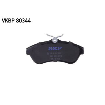 SKF VKBP 80344 - Fren Balatası Seti -  Disk Fren