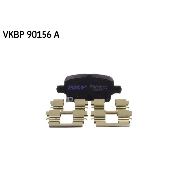 SKF VKBP 90156 A - Fren Balatası Seti -  Disk Fren