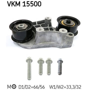 SKF VKM 15500 - Gergi Kasnağı -  Triger Kayışı