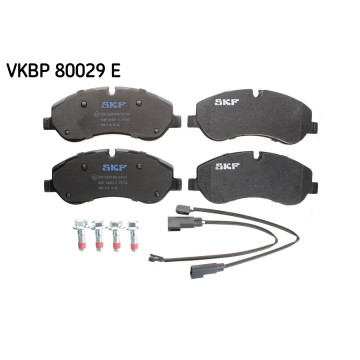 SKF VKBP 80029 E - Fren Balatası Seti -  Disk Fren