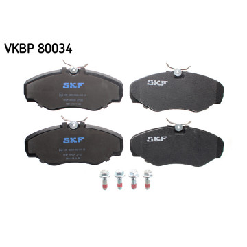 SKF VKBP 80034 - Fren Balatası Seti -  Disk Fren