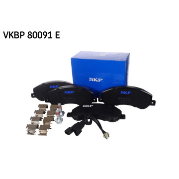 SKF VKBP 80091 E - Fren Balatası Seti -  Disk Fren
