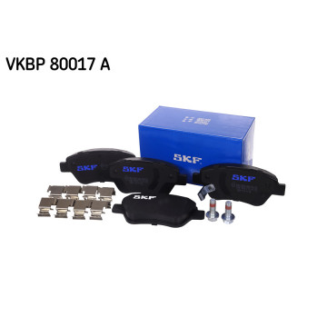 SKF VKBP 80017 A - Fren Balatası Seti -  Disk Fren