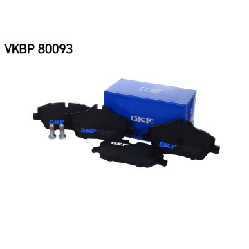 SKF VKBP 80093 - Fren Balatası Seti -  Disk Fren