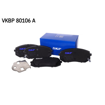 SKF VKBP 80106 A - Fren Balatası Seti -  Disk Fren