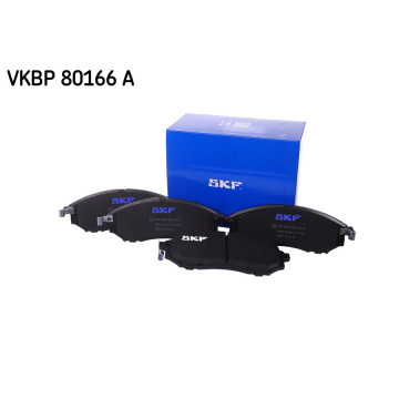 SKF VKBP 80166 A - Fren Balatası Seti -  Disk Fren