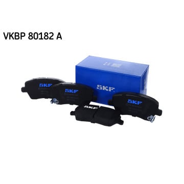 SKF VKBP 80182 A - Fren Balatası Seti -  Disk Fren