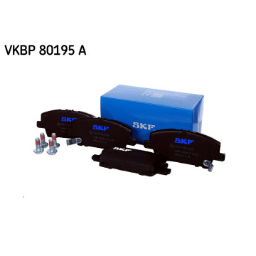 SKF VKBP 80195 A - Fren Balatası Seti -  Disk Fren