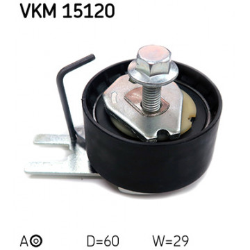 SKF VKM 15120 - Gergi Kasnağı -  Triger Kayışı