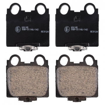 FEBI BILSTEIN 170265 - Disk Fren Balata Seti