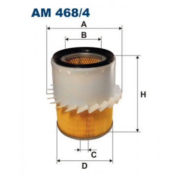 Filtron AM 468/4 - Hava Filtresi