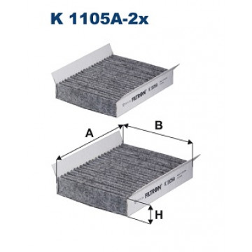 Filtron K 1105A-2X - Polen Filtresi