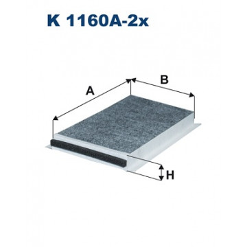 Filtron K 1160A-2X - Polen Filtresi