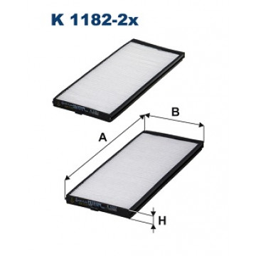 Filtron K 1182-2X - Polen Filtresi