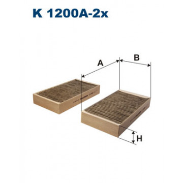 Filtron K 1200A-2X - Polen Filtresi