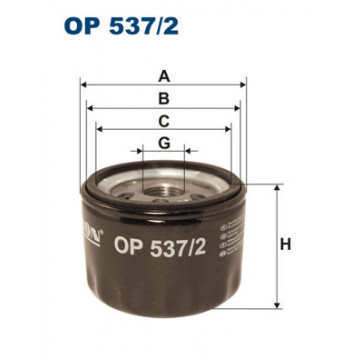 Filtron OP 537/2 - Yağ Filtresi