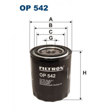 Filtron OP 542 - Yağ Filtresi