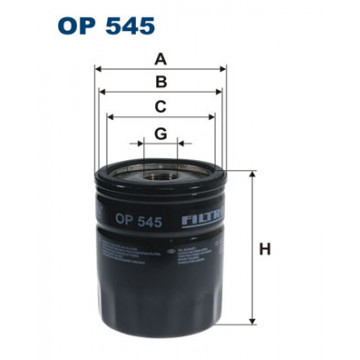 Filtron OP 545 - Yağ Filtresi