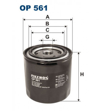 Filtron OP 561 - Yağ Filtresi