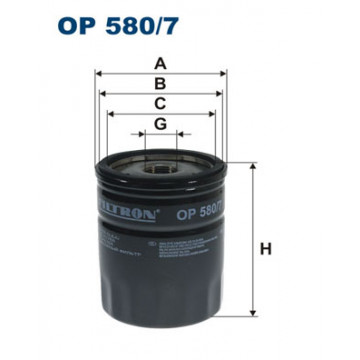Filtron OP 580/7 - Yağ Filtresi