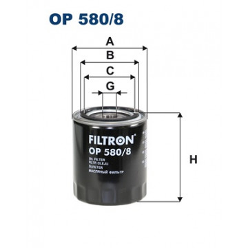 Filtron OP 580/8 - Yağ Filtresi