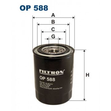 Filtron OP 588 - Yağ Filtresi