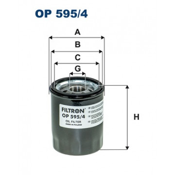 Filtron OP 595/4 - Yağ Filtresi