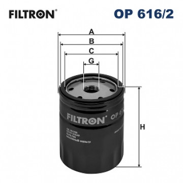 Filtron OP 616/2 - Yağ Filtresi