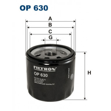 Filtron OP 630 - Yağ Filtresi