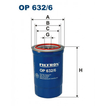 Filtron OP 632/6 - Yağ Filtresi