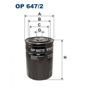 Filtron OP 647/2 - Yağ Filtresi