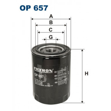 Filtron OP 657 - Yağ Filtresi